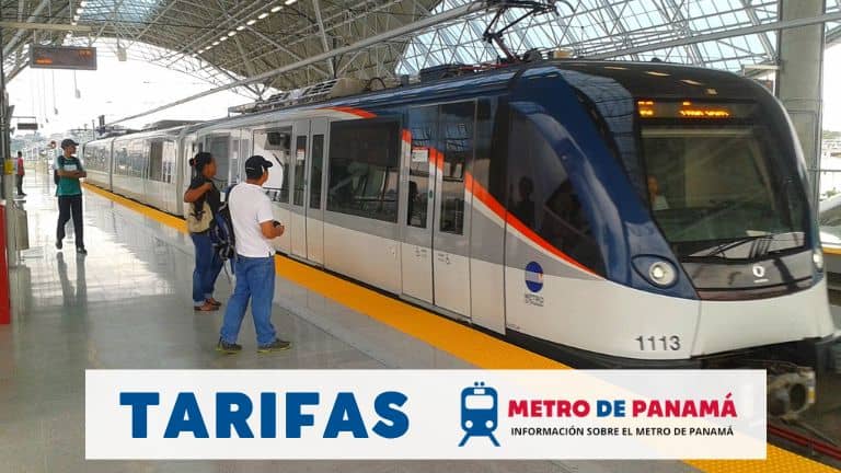 Tarifas Metro de Panamá